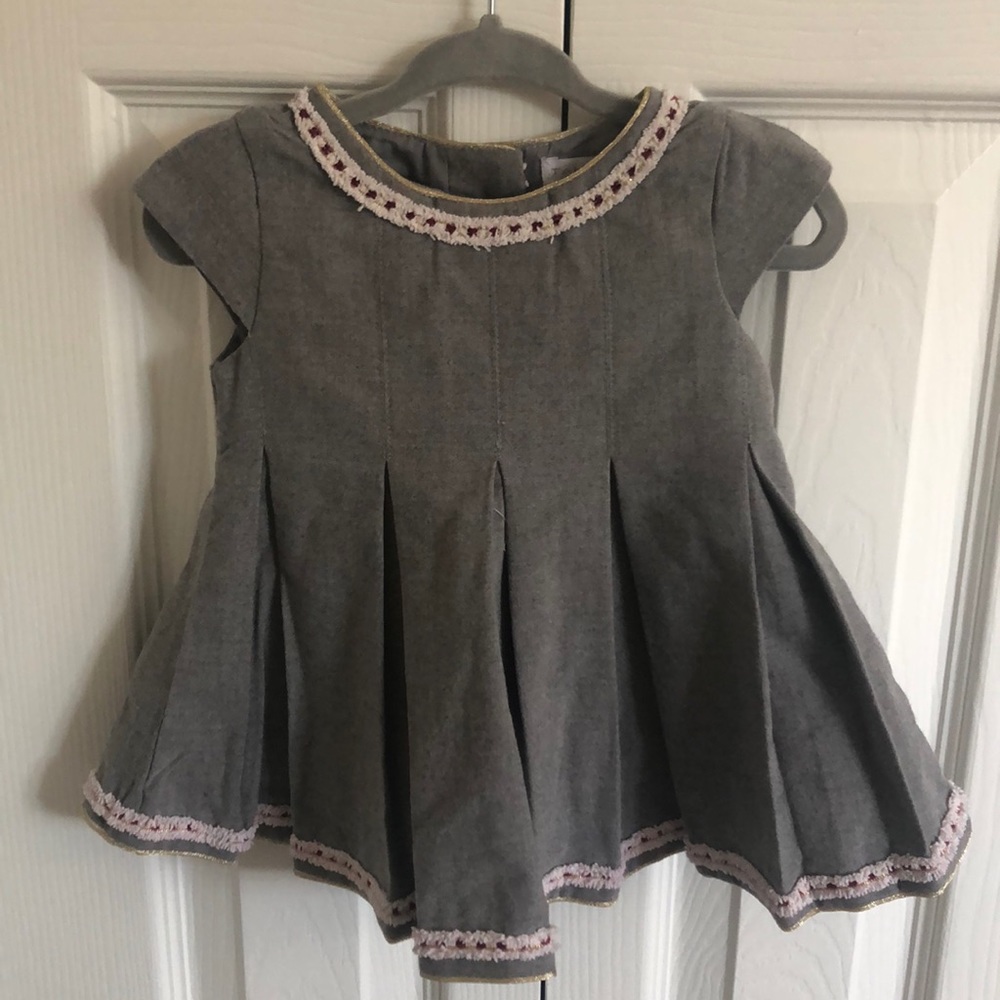 Tahari 3-6 month short sleeve baby dress